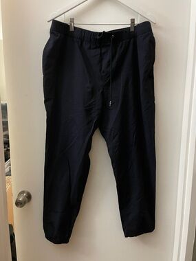 Express Men's Dark Navy Drawstring Joggers